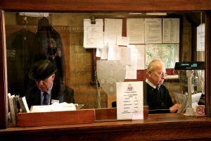 Ticketmen, Oxford. Photograph by Dan Mangan