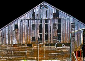 A World of Suffering: George Spangler Barn, 11th Corps Field Hospital. Photograph by Dan Mangan