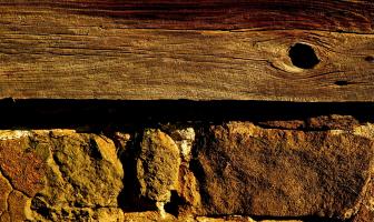 Foundation of the Farm Life, George Spangler Barn. Photograph by Dan Mangan