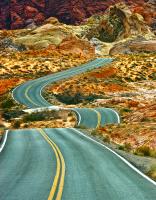 Road to Deep Time: Valley of Fire, Nevada. Photograph by Dan Mangan