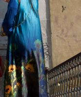 Blue Tunic with Sunflowers, Venice