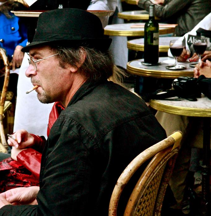 The Gallic Man, Île de la Cité.  Photograph by Dan Mangan