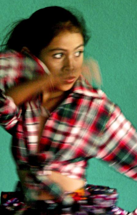Dancer, Santa Rosa del Peñon. Photograph by Dan Mangan