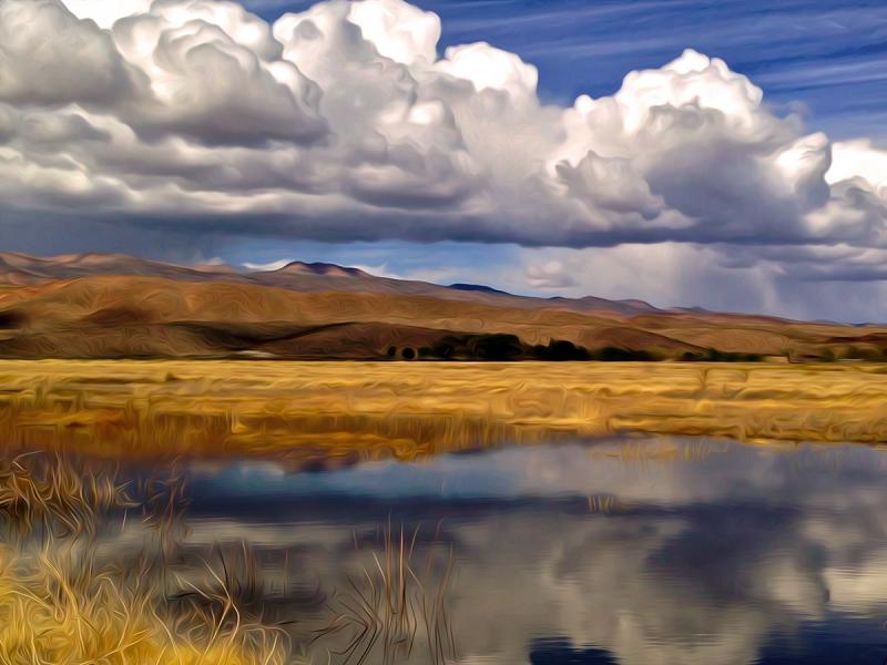 Approaching Storm, Pahranagat Refuge, Nevada