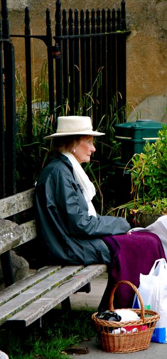 Waiting for the Bus in Gloucestershire. Photograph by Dan Mangan