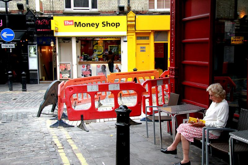 Old Compton Street, Soho. Photograph by Dan Mangan Old Compton Street, Soho. Photograph by Dan Mangan