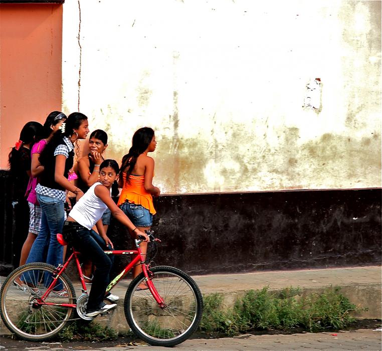 In the Barrio I, León. Photograph by Dan Mangan